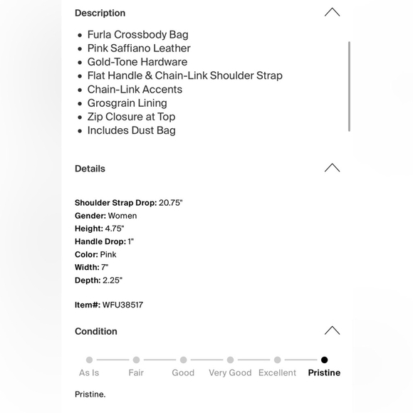 Furla Babylon Cross Body Saffiano Mini - Picture 16 of 16